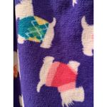 Capelli Women's Dog Print Fleece Pajama Lounge Pants Size Large Blue Photo 7