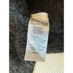 Rachel Zoe Charcoal Gray Wool Blend Long Coat Classic Winter Outerwear size M Photo 5