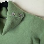 Charter Club  Olive Green Crop Cashmere Pullover Top Small Fall Photo 4