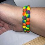 Set of Two Kandi Rave Bracelets “Dream” and “Peace” Photo 4