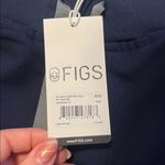 FIGS Women's Navy Blue High Waist Skinny Straight Leg Yola Scrub Pants NEW XXS Photo 4