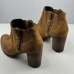 Sperry Top Sider Dasher Booties Women Size 8.5 Brown Western Boho Leather Boots Photo 4