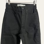 AYR Hi-Rise Skinny Jet Black Stretch Denim Jeans Size 27 Photo 2