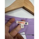 Sundry  Shirt Womens Purple Lavender Long Sleeve Star Print Size Large NWT Photo 4