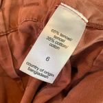 Maurice's Maurice’s rust color paper bag waist pants with a belt. Ankle length, size 6. Photo 3