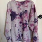 Urban Outfitters pink and purple tie die crewneck Photo 1