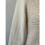Club Monaco wool sweater size Small waffle knit Winter Cozy Weather Layers Cream Photo 5