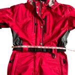 Obermeyer Vintage  Red One-Piece Snowsuit Women’s 8 Petite Excellent Condition Photo 14