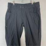 prAna Halle Straight Pants Black Straight Fit Nylon Elastane Women NO SIZE TAG Photo 11