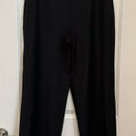 Akris Punto Trousers Dress Pants Black 100% Wool Size 12 Pockets Office Workwear Photo 0