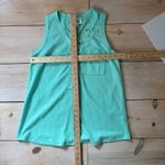 Andree by Unit  NWT Women's Button Down Waffle Tank Top Aqua Size S Photo 6