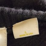 Black Distressed Sweatshirt Size Large Maeve Anthropologie Distressed Top Photo 7