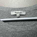 Madewell Riverside Texture Gray Knit Sweater Women’s Size Medium Photo 8