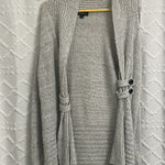 Fortune + Ivy Gray Button Cardigan Photo 0