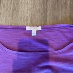 Delia's Delia*s Basic Short Sleeve Tee Purple Medium Photo 4