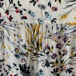 Alice Blue Stitch Fix Brand Floral Long Sleeve Top Tab Sleeve Option S Photo 7