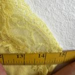 Yellow Lace Trim Tank Top, Fairycore Coquette Y2K 2000s Small Photo 6