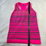 Athleta Scoop Neck Stripe Racerback Tank Top w/ Shelf Bra Size Small Workout Gym Photo 6