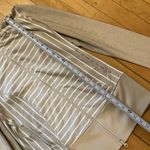 Lululemon  Define Asana Striped Beige and White Jacket Photo 5