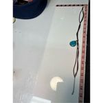 BARSE Vtg 925  Genuine Teardrop Turquoise Pendent Brown Leather Boho Necklace Photo 13