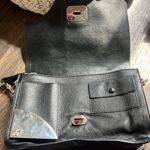 Versace Black Leather Stardust Shoulder Bag Photo 6