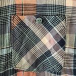 Patagonia Heywood Flannel Button Front Shirt Plaid Women's Organic Cotton Sz 4 # Photo 7
