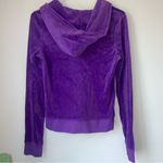 Juicy Couture NWT Purple Velour Hoodie Photo 2