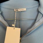 ZARA NWT  Ribbed Quarter Zip Dress Photo 4