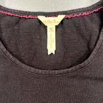 Matilda Jane  Discovery Black Cotton Casual Knit Dress 3/4 Sleeve Scoop Neck‎ Med Photo 4