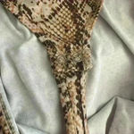 Sofia Jeans by Sofia Vergara Women's Long Sleeve Printed Bodysuit (449) Brown Size L Photo 9