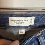 Abercrombie & Fitch NWT  Curve Love The Crop Wide Leg High Rise jeans Photo 4