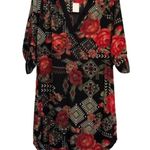 Jella Couture floral Aztec print dress Women’s Size A small NWT Photo 0