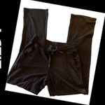 Lildy Women's Lounge Pants Flared Pull On Stretchy Pockets Casual Black Size S Photo 1