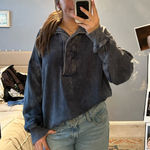 Aerie  Sweater Blue Photo 0