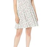 Gabby Skye  size 8 dress floral printed fit and flare knee length zip back close Photo 14