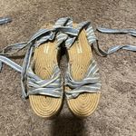 ZARA Lace Up Espadrilles Photo 1