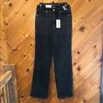 Judy Blue  High Waist Tummy Control Black Denim Washed Straight Jean NWT Photo 3