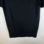 COS Womens Cotton Short Sleeve A Line Short Sleeve Shirt Dress Black Size Small Photo 2