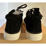 Toms  Women’s Riley Black Suede Leather Mid Top Sneakers Lace Up Size 9.5 NWT Photo 6