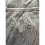 Set Active  Ribbed Longline Brown Sports Bra Size Small Photo 2