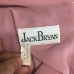 Jack Bryan • Mauve Puff Sleeve Dress Chiffon Pink Size L Photo 3