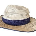 J Crew Womens Hat Size Medium Large Straw Floppy Resort Vacation Travel Festival Photo 4
