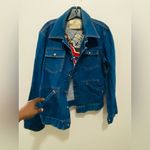 Vintage Dee Cee Brand Authentic Western Wear Jeans Jacket Blue Size L Photo 3