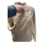 525 America Women's Size L Turtleneck Knit Sweater Tan Clean Girl Aesthetic NWT Size L Photo 1
