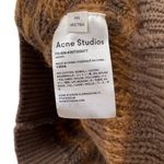 Acne Studios  Ribbed Striped Sweater In Brown Photo 3