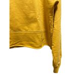 Zyia  Active Cropped Sweatshirt Mustard Yellow Size XL Workout Casual Activewear Photo 7