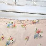 Topshop Dainty Floral Cottage Slip Skirt Feminine Bambicore Coquette Size 8 Photo 3