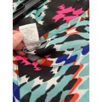 delia*s Blue, Pink,‎ black, and white Aztec Print Sheer Tank Top Photo 3