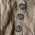 Tru and Time One Piece Striped Brown Outfit With Tie Belt NWT XS Photo 2