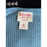 Mossimo Supply Co. Teal Wrap Front Long Sleeve‎ Ribbed Size Medium Blue Photo 4